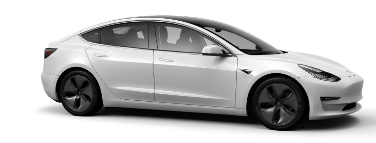 Automatic White Tesla Model 3 2020