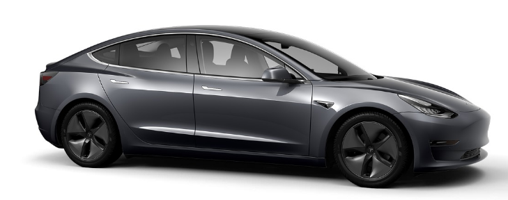 2020 Electric Silver Colour Tesla Model 3