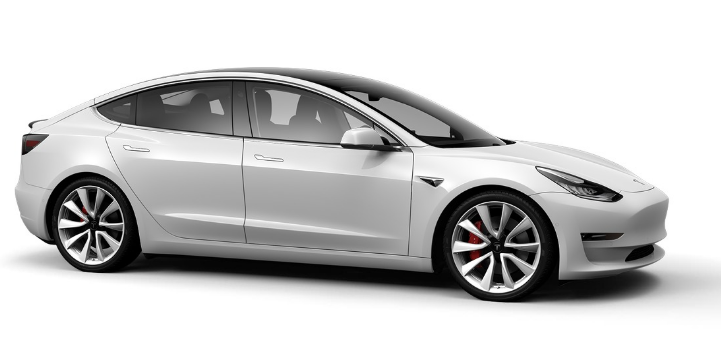 2019 Automatic White Tesla Model 3 2