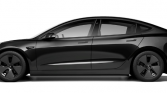 2022 Model 3 Black Electric Tesla 2