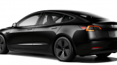 2022 Model 3 Black Electric Tesla