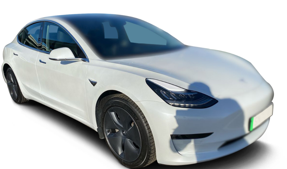 Model 3 2020 White Automatic Tesla